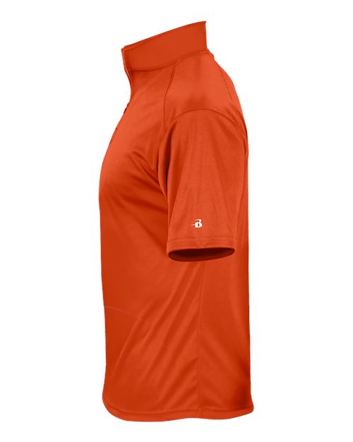 Badger 4199 Men's B-Core Short Sleeve Quarter-Zip