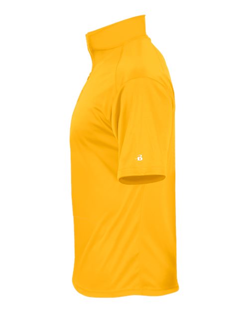 Badger 4199 Men's B-Core Short Sleeve Quarter-Zip