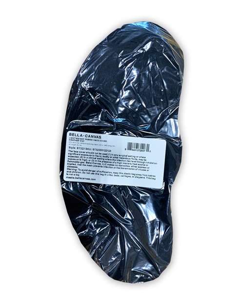 BELLA + CANVAS ST323 Lightweight Fabric Face Mask - CVC 52/48 Cotton/Poly