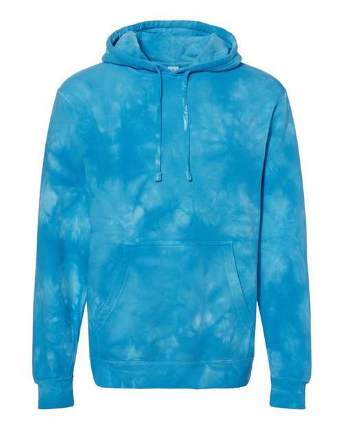 Independent Trading Co. PRM4500TD Unisex Midweight Tie-Dyed Hooded Sweatshirt