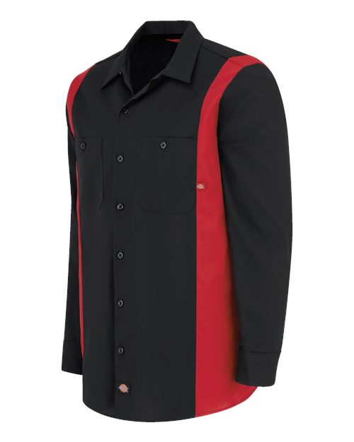 Dickies 5524 Men's Industrial Colorblocked Long Sleeve Shirt