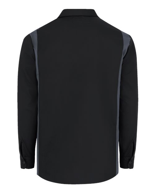 Dickies 5524T Men's Tall Industrial Colorblocked Long Sleeve Shirt