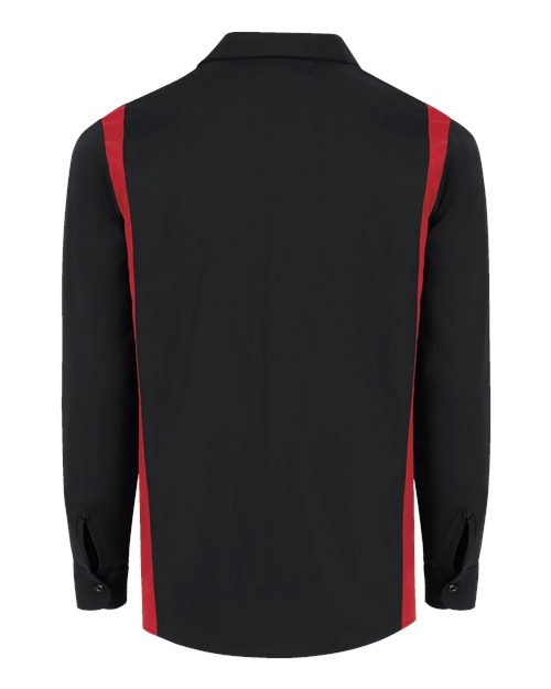 Dickies 5524T Men's Tall Industrial Colorblocked Long Sleeve Shirt