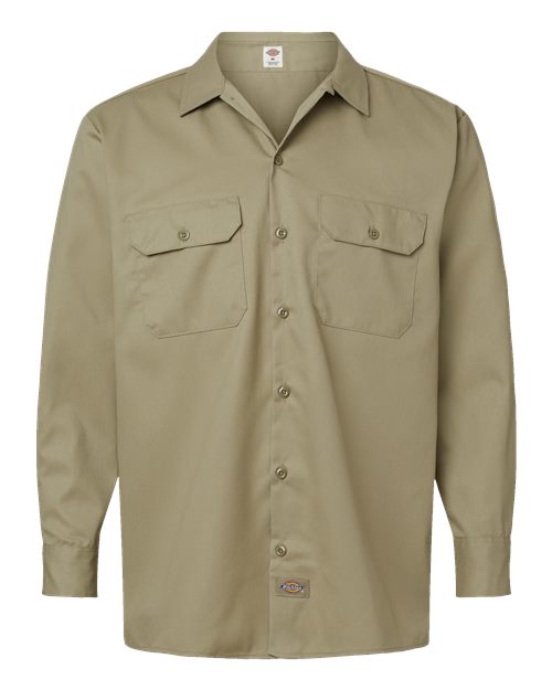 Dickies 5574T Men's Tall Long Sleeve Work Shirt