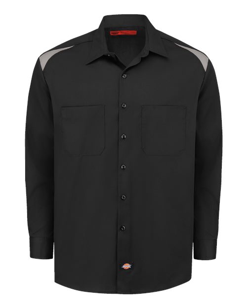 Dickies 6605 Men's Long Sleeve Performance Team Shirt