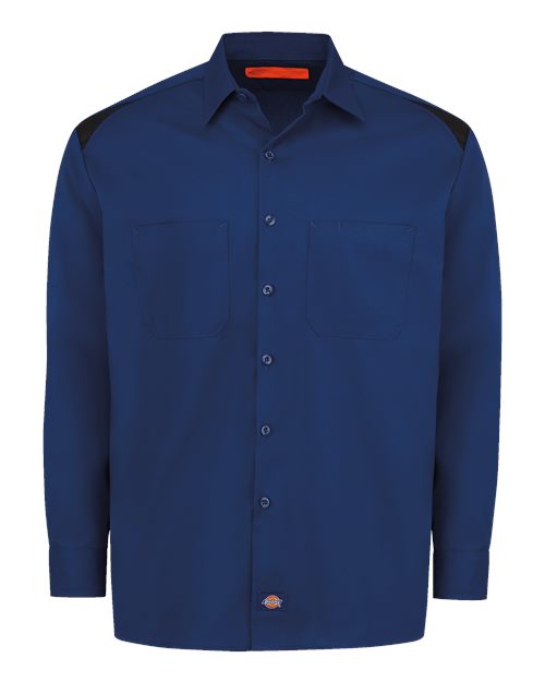 Dickies 6605 Men's Long Sleeve Performance Team Shirt