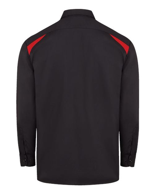 Dickies 6605T Men's Tall Long Sleeve Performance Team Shirt