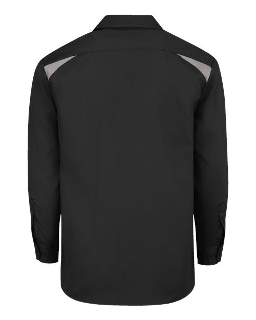 Dickies 6605T Men's Tall Long Sleeve Performance Team Shirt