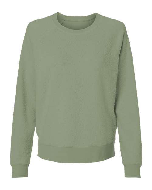 Boxercraft K01 Women's Fleece Out Crewneck Pullover