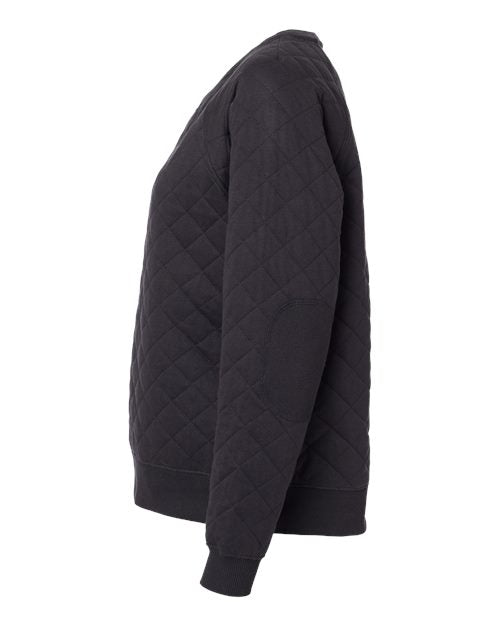 Boxercraft R08 Women's Quilted Crewneck Pullover