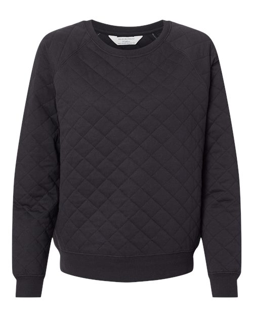 Boxercraft R08 Women's Quilted Crewneck Pullover