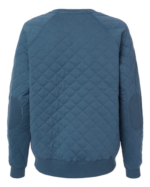 Boxercraft R08 Women's Quilted Crewneck Pullover