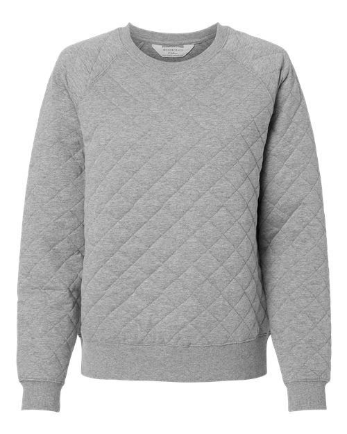 Boxercraft R08 Women's Quilted Crewneck Pullover