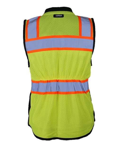Kishigo S5021-5022 Women's Premium Black Series® Heavy Duty Surveyors Vest