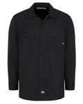 Dickies L307T Men's Tall Industrial Cotton Long Sleeve Work Shirt