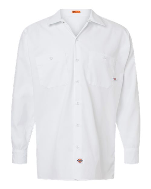 Dickies L535 Men's Industrial Long Sleeve Work Shirt