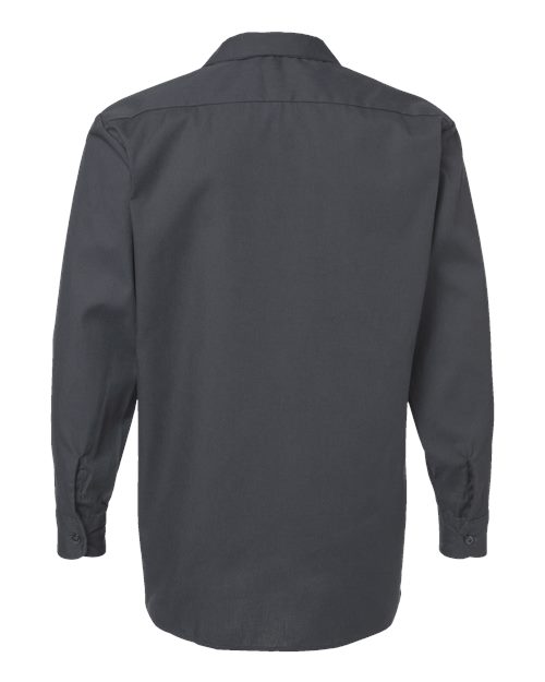 Dickies L535T Men's Tall Industrial Long Sleeve Work Shirt