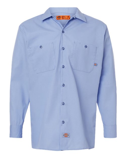 Dickies L535T Men's Tall Industrial Long Sleeve Work Shirt