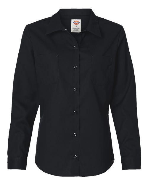 Dickies L5350 Women's Long Sleeve Industrial Work Shirt