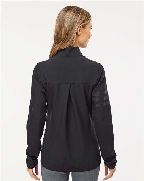Adidas A268 Women's Wind Resistant Full-Zip Jacket