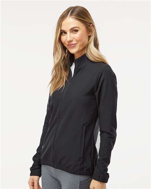 Adidas A268 Women's Wind Resistant Full-Zip Jacket