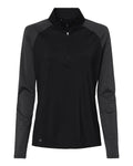 Adidas A521 Women's Ultimate365 Lightweight Raglan Quarter-Zip Pullover