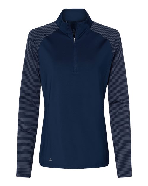 Adidas A521 Women's Ultimate365 Lightweight Raglan Quarter-Zip Pullover