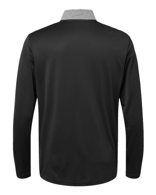 Adidas A522 Men's Ultimate365 Heather Block Print Quarter-Zip Pullover