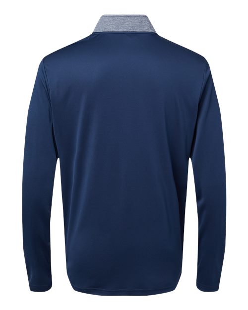 Adidas A522 Men's Ultimate365 Heather Block Print Quarter-Zip Pullover