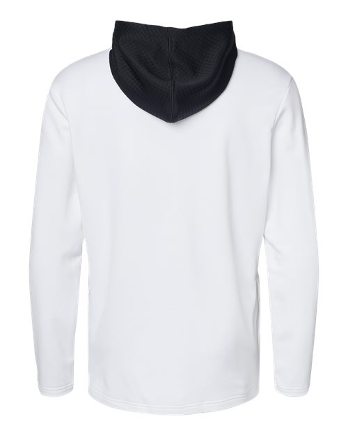 Adidas A530 Men's Textured Mixed Media Midweight Hooded Sweatshirt