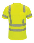 Red Kap SVY4T Men's Tall High Visibility Short Sleeve T-Shirt