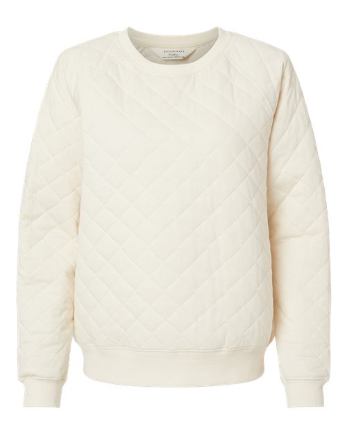 Boxercraft R08 Women's Quilted Crewneck Pullover