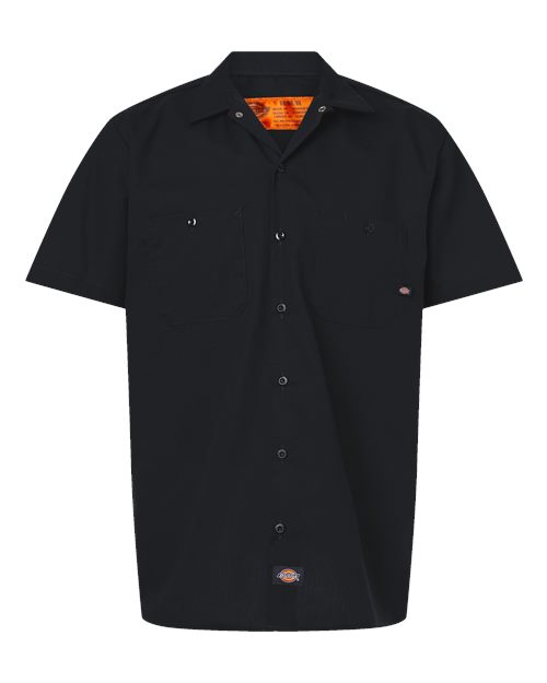 Dickies S535T Men's Tall Industrial Short Sleeve Work Shirt