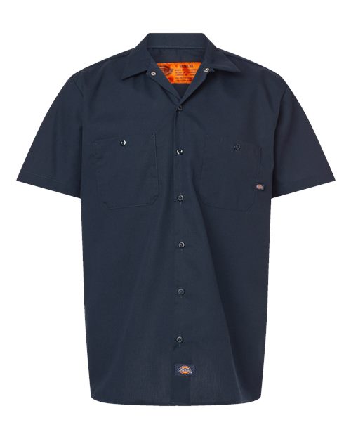 Dickies S535T Men's Tall Industrial Short Sleeve Work Shirt