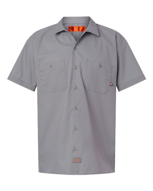 Dickies S535T Men's Tall Industrial Short Sleeve Work Shirt