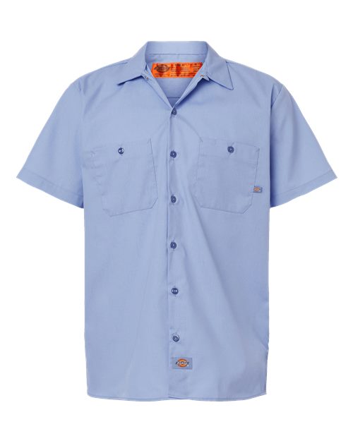 Dickies S535T Men's Tall Industrial Short Sleeve Work Shirt