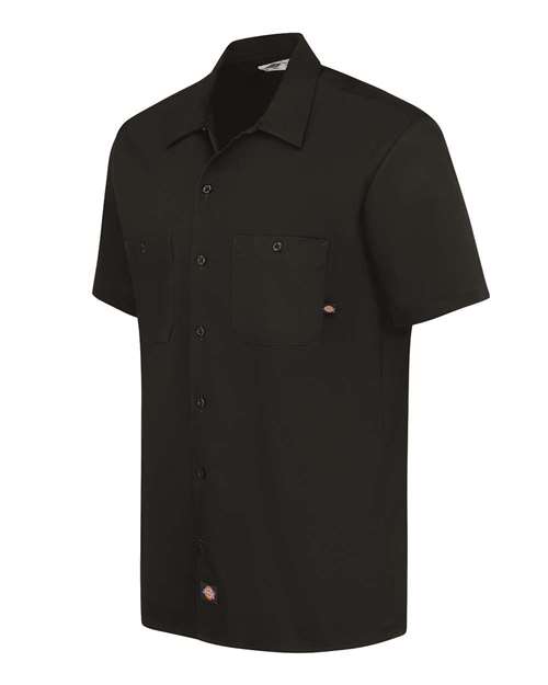 Dickies S307 Men's Industrial Short Sleeve Cotton Work Shirt