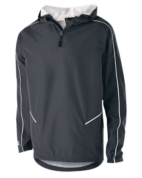 Holloway 229016 Men's Wizard Quarter-Zip Hooded Pullover