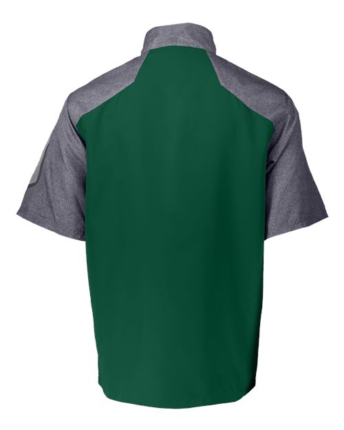 Holloway 229545 Unisex Raider Short Sleeve Quarter-Zip Pullover
