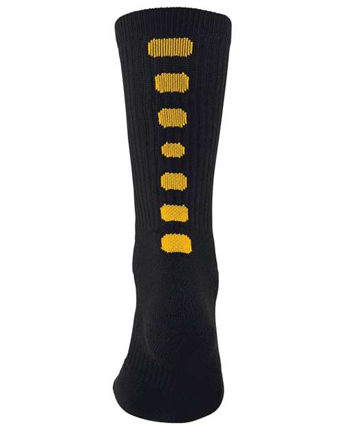 Augusta Sportswear 6091 Colorblocked Crew Socks