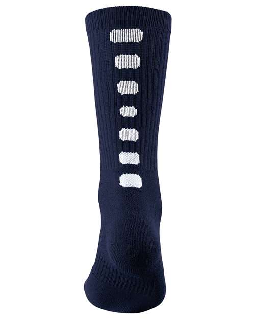 Augusta Sportswear 6091 Colorblocked Crew Socks