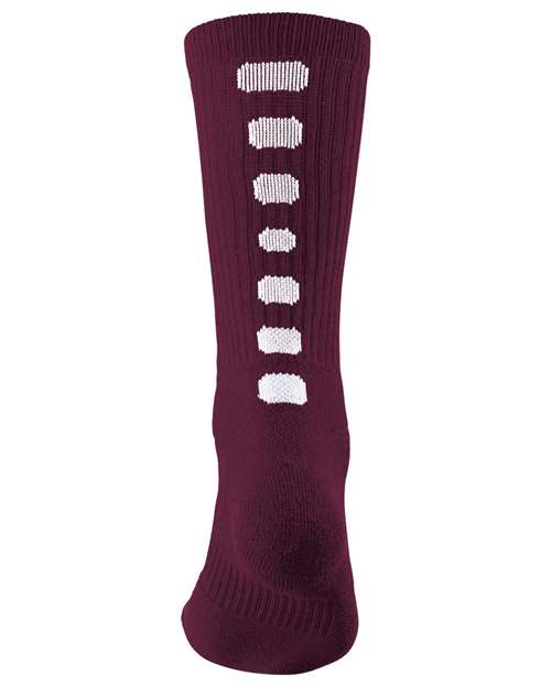 Augusta Sportswear 6091 Colorblocked Crew Socks