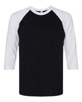 American Apparel 2003CVC Unisex CVC Raglan Tee