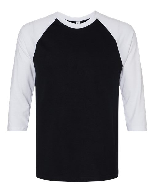 American Apparel 2003CVC Unisex CVC Raglan Tee