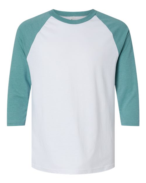 American Apparel 2003CVC Unisex CVC Raglan Tee