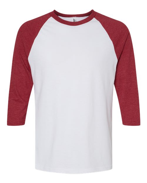 American Apparel 2003CVC Unisex CVC Raglan Tee