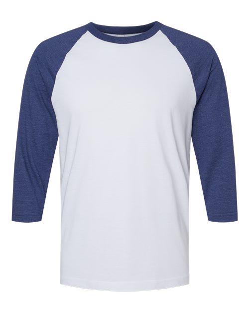 American Apparel 2003CVC Unisex CVC Raglan Tee