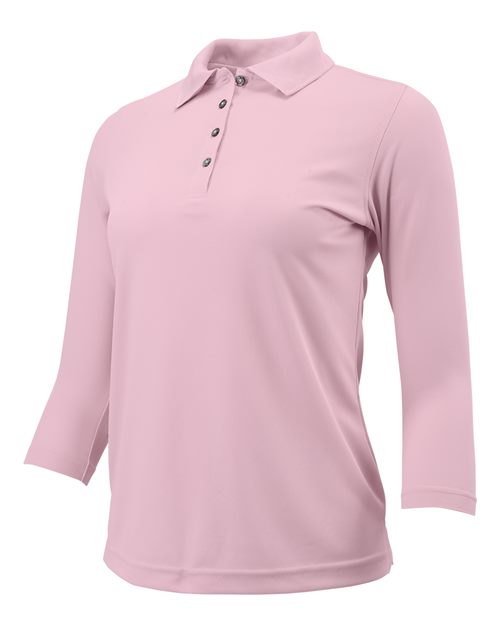 Paragon 120 Women's Lady Palm Three-Quarter Sleeve Polo