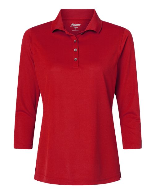 Paragon 120 Women's Lady Palm Three-Quarter Sleeve Polo