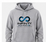 Infinity Designs LA custom hoodie